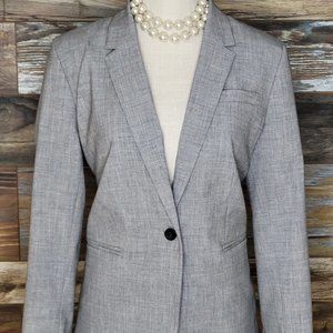 Banana Republic Geometric Working Cuffs Blazer Sport Jacket Size 10